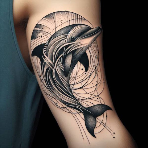 15 Wonderful Dolphin Tattoo Ideas 20
