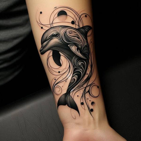 15 Wonderful Dolphin Tattoo Ideas 21