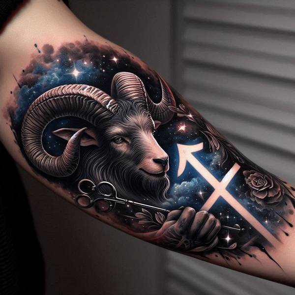 23 Alluring Aries Tattoo Ideas 9 Aries And Gemini Tattoof32a