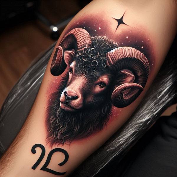 23 Alluring Aries Tattoo Ideas 11 Aries Taurus Tattoo2924