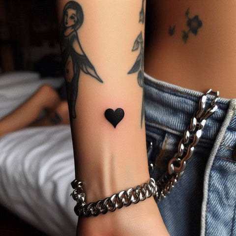 21 Enchanting Heart Tattoo Ideas 4