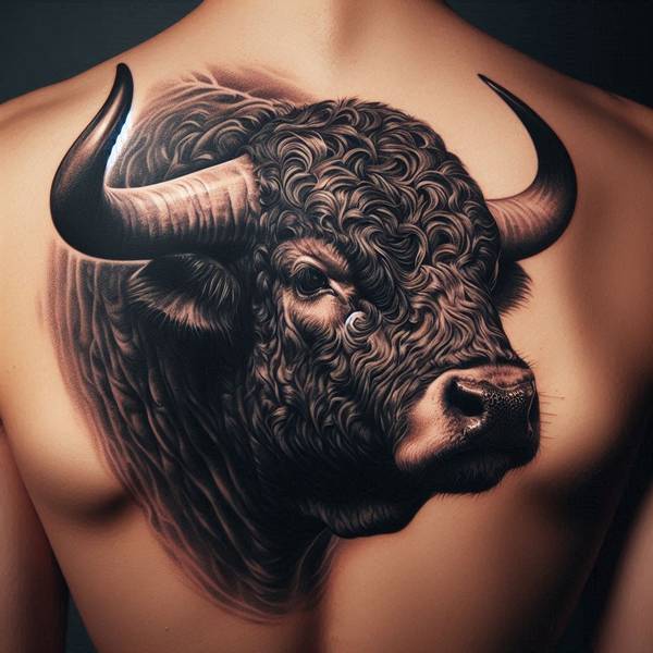 23 Invincible Bull Tattoo Ideas To Obliterate Your Fears And Worries 25 Bull Tattoo On Back7bc7
