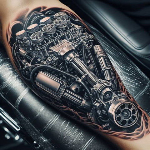 14 Charming Car Tattoo Ideas 18