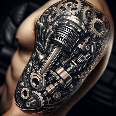 14 Charming Car Tattoo Ideas 4