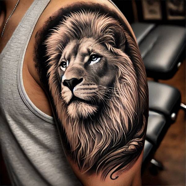 42 Creative Lion Tattoo Ideas 38 Cool Lion Tattoo6478