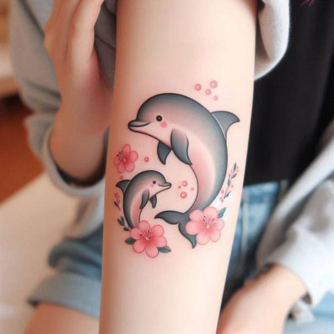 15 Wonderful Dolphin Tattoo Ideas 7