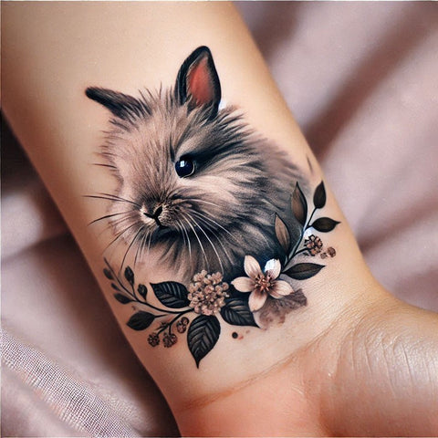 28 Rabbit Tattoo Ideas To Immerse Yourself In Nature 19