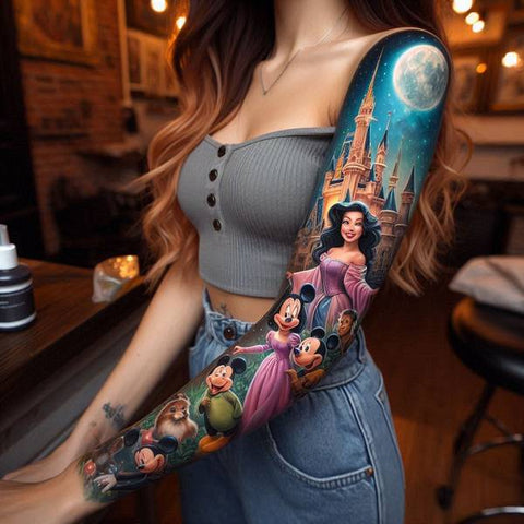 22 Dazzling Disney Tattoo Ideas 5