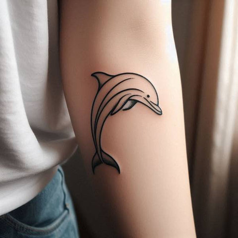 15 Wonderful Dolphin Tattoo Ideas 5