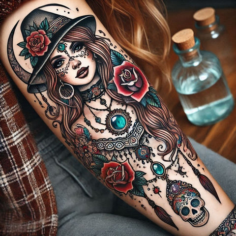 14 Heartwarming Gypsy Tattoo Ideas 3