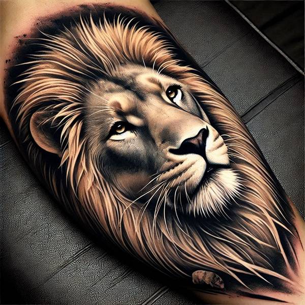 42 Creative Lion Tattoo Ideas 16 Leo Lion Tattoo06c7