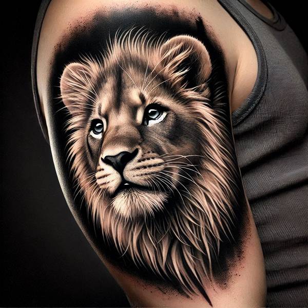 42 Creative Lion Tattoo Ideas 19 Lion Head Tattoobc88