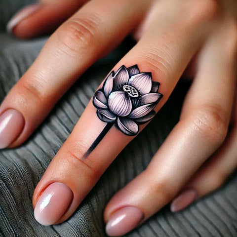 28 Refreshing Lotus Flower Tattoo Ideas 20