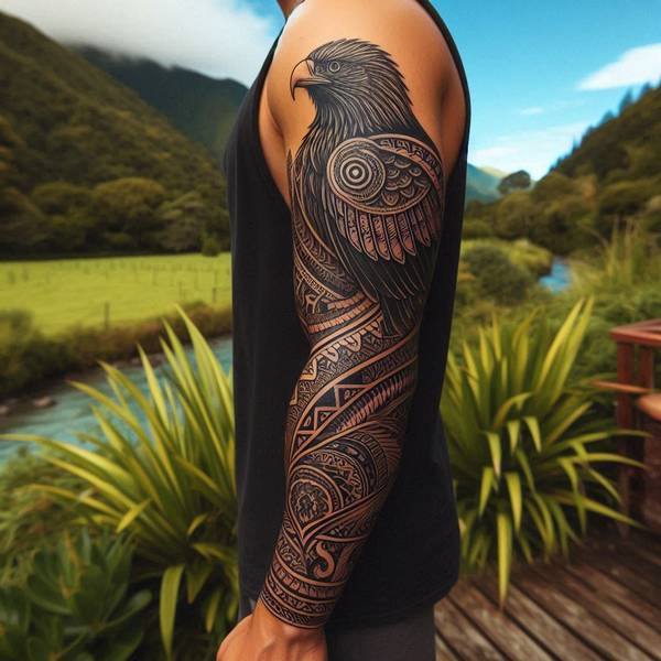 Maori Eagle Tattoo 1ec97