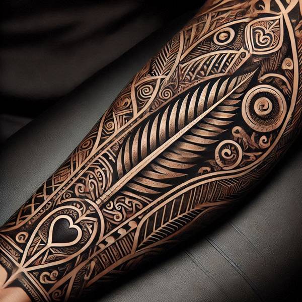 Maori Tattoo On Forearm7ff6