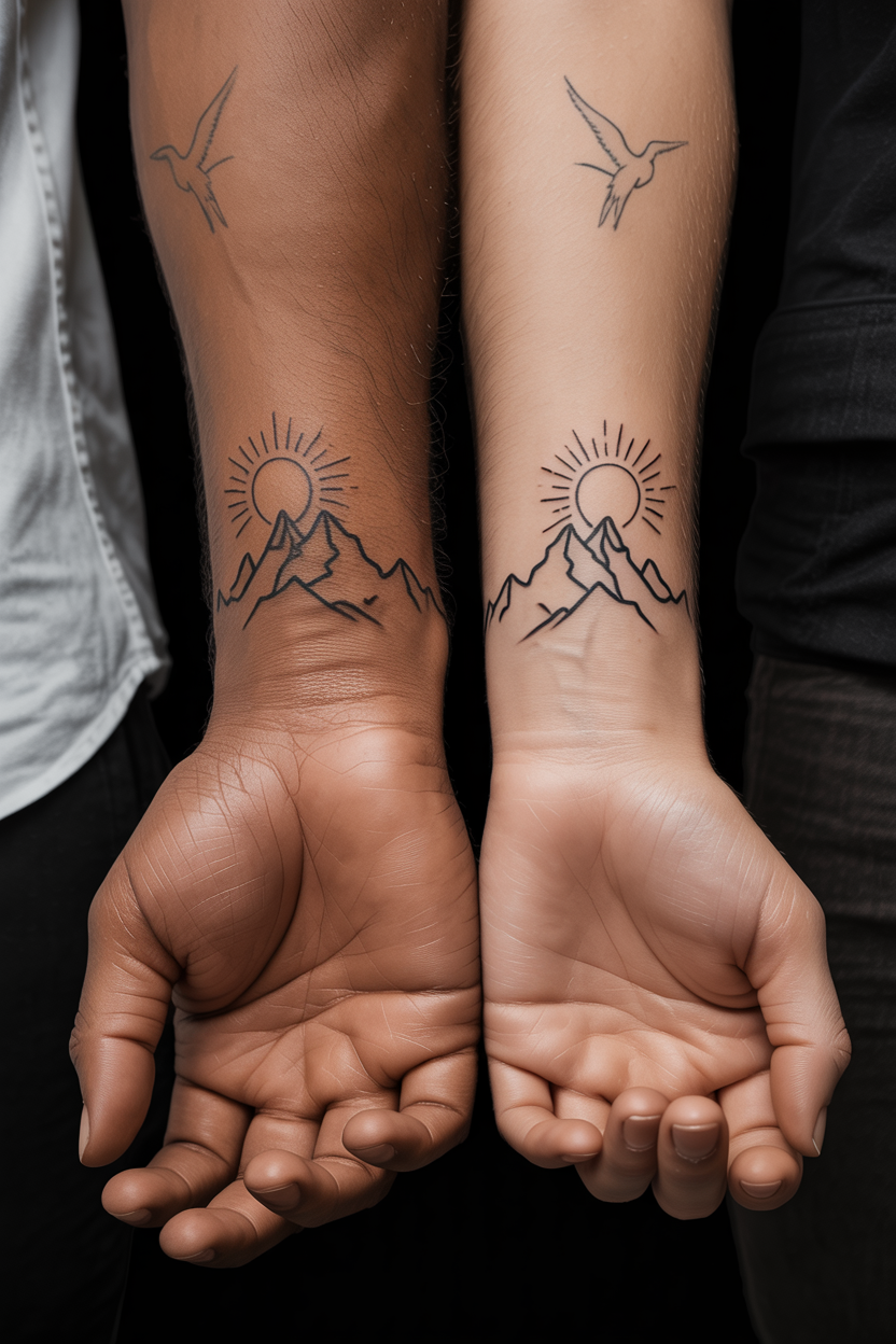 Matching Father And Son Tattoo 2