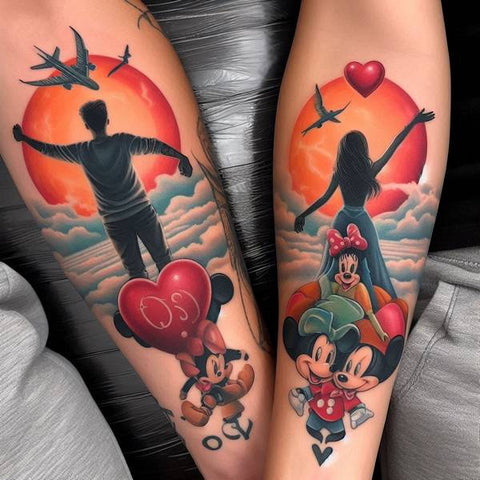 22 Dazzling Disney Tattoo Ideas 12