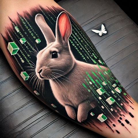 28 Rabbit Tattoo Ideas To Immerse Yourself In Nature 30
