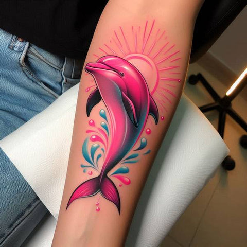15 Wonderful Dolphin Tattoo Ideas 17