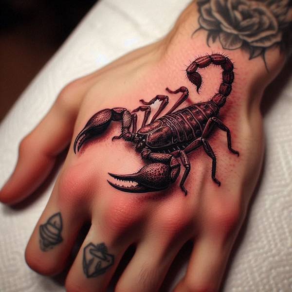 20 Ferocious Scorpion Tattoo Ideas 2 Scorpion Hand Tattoo 2 82203492 d10f 4df1 97bf 7a4c5784200ad7d0