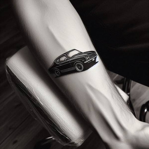 14 Charming Car Tattoo Ideas 8