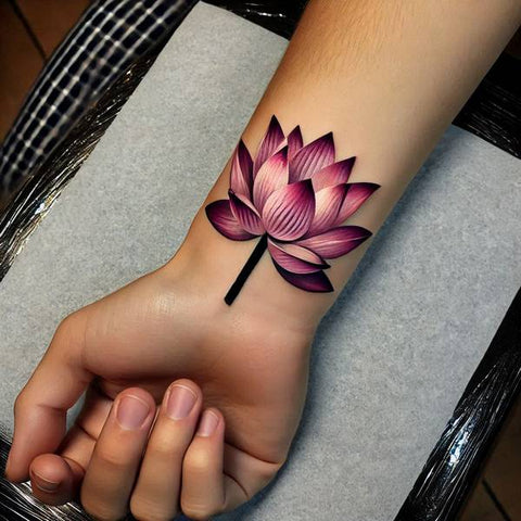 28 Refreshing Lotus Flower Tattoo Ideas 3