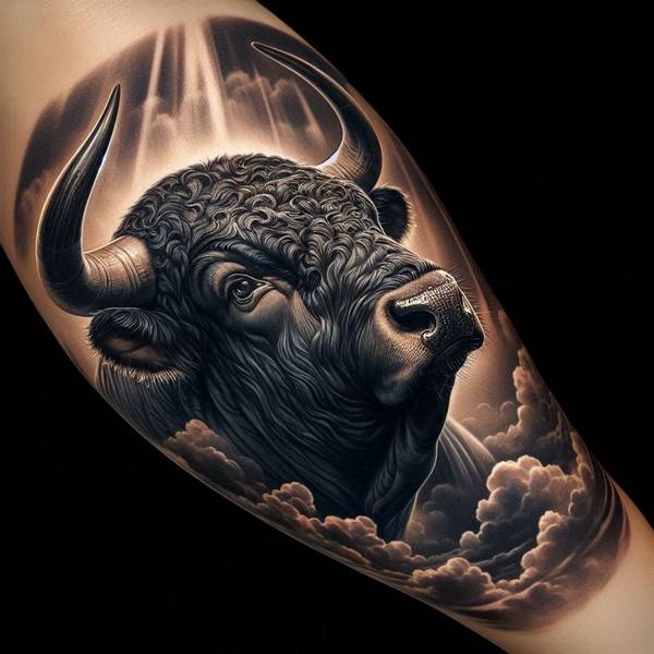 23 Invincible Bull Tattoo Ideas To Obliterate Your Fears And Worries 1 Taurus Bull Tattoo 71d746f6 d733 4849 8685 eeeed7f4d976b987