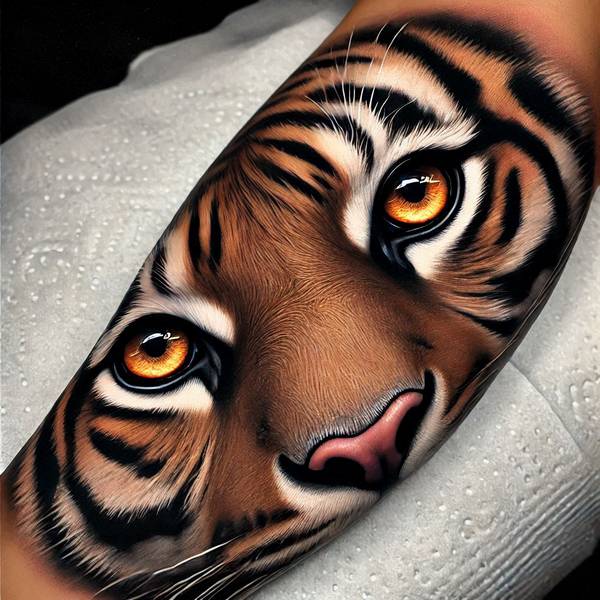 37 Trembling Tiger Tattoo Ideas To Feel Like The King Of The World 4 Tiger Eyes Tattoo9e53