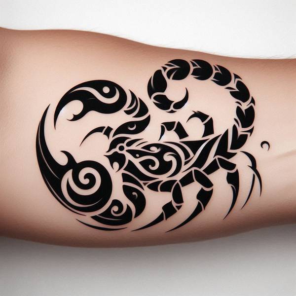 20 Ferocious Scorpion Tattoo Ideas 12 Tribal Scorpion Tattooce7b