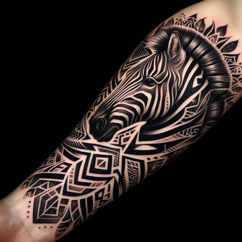 13 Passionate Zebra Tattoos And Their Powerful Meanings To Break The Barriers! 11