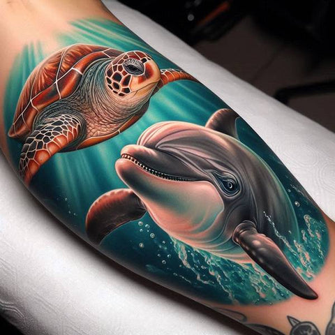15 Wonderful Dolphin Tattoo Ideas 18