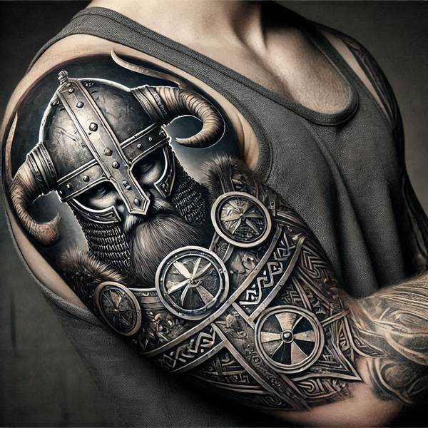 Viking Armor Tattoo 1816a