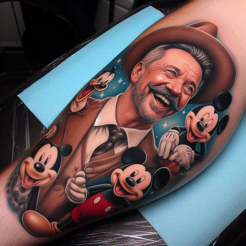 22 Dazzling Disney Tattoo Ideas 1