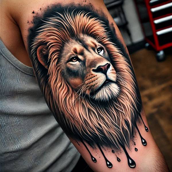 42 Creative Lion Tattoo Ideas 37 Watercolor Lion Tattoo 85d26b36 2498 4649 b0ef 05df107596f38b0f