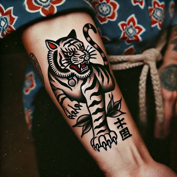 37 Trembling Tiger Tattoo Ideas To Feel Like The King Of The World 31 Yakuza Tiger Tattood5f4