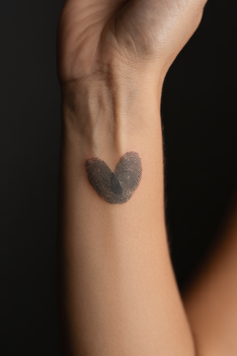 11 Unique Fingerprint Tattoo Ideas 2 a photograph capturing the intimate deta GZpozxjdQVWIZpqD5b3M1g Tm GFASKQmOIE12fTBa5DA