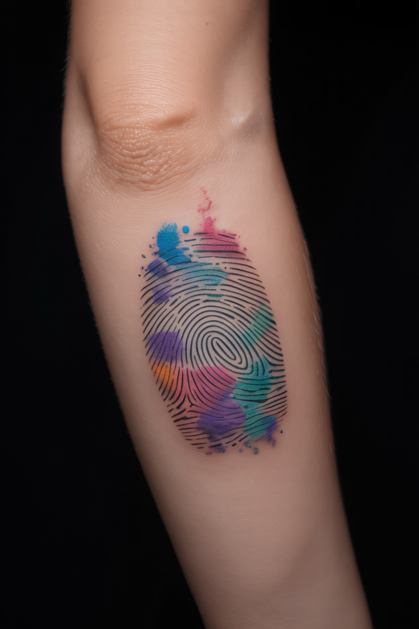 11 Unique Fingerprint Tattoo Ideas 13 a photograph showcasing a close up view pnsa4bZLTvyjb9CEapQQEQ 8LD5az6BRPas4zoYR7lFLw