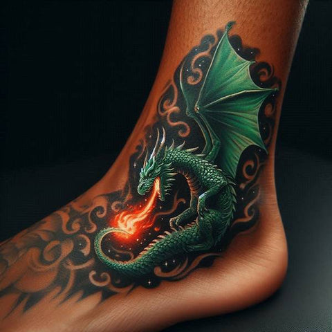 32 Ideas of Fire Tattoos to Burn Your Negative Thoughts 8