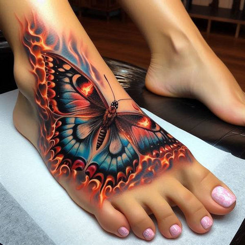 32 Ideas of Fire Tattoos to Burn Your Negative Thoughts 23