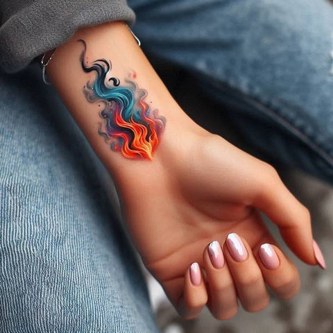 32 Ideas of Fire Tattoos to Burn Your Negative Thoughts 15