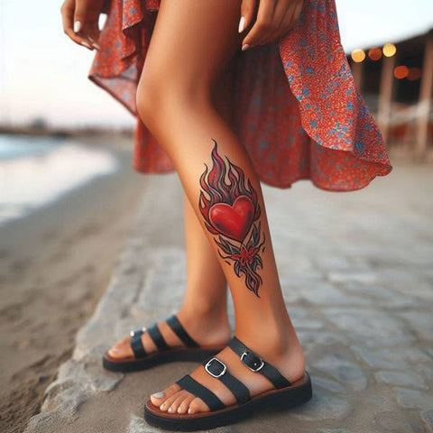 32 Ideas of Fire Tattoos to Burn Your Negative Thoughts 4