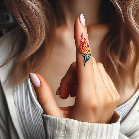 32 Ideas of Fire Tattoos to Burn Your Negative Thoughts 10