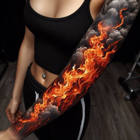 32 Ideas of Fire Tattoos to Burn Your Negative Thoughts 25