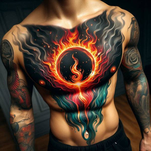 32 Ideas of Fire Tattoos to Burn Your Negative Thoughts 13