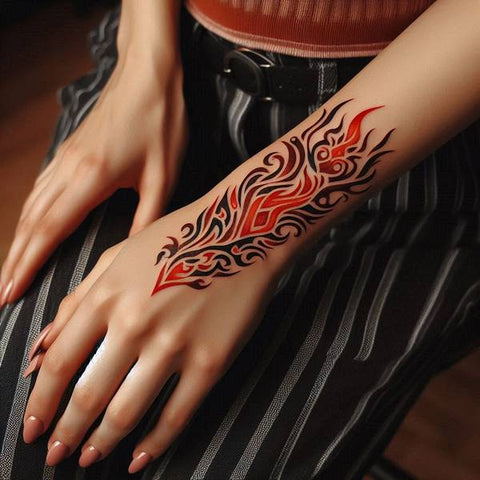32 Ideas of Fire Tattoos to Burn Your Negative Thoughts 14