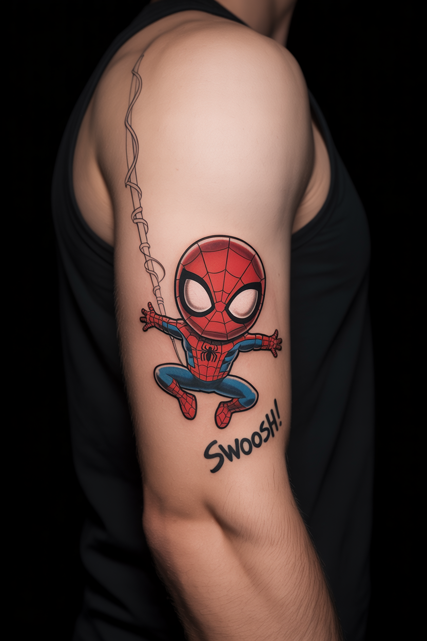 Amazing Spiderman Tattoo