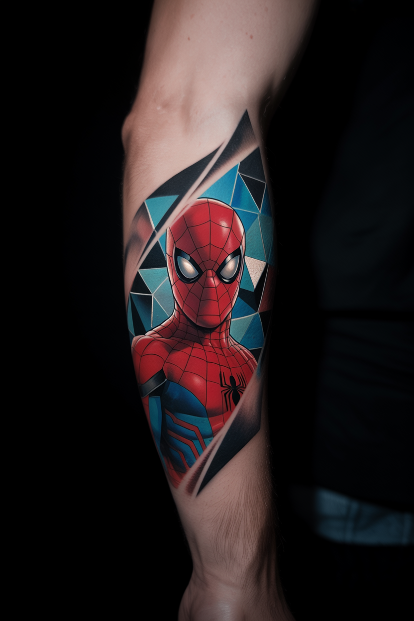 Spider Pool Tattoo 2