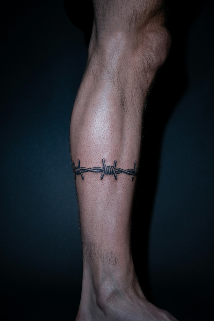 a photograph focuses on a male lower leg Z jFnUuTdajk93hLg fbA tNMTt75ISz WSlgjUoi1hA