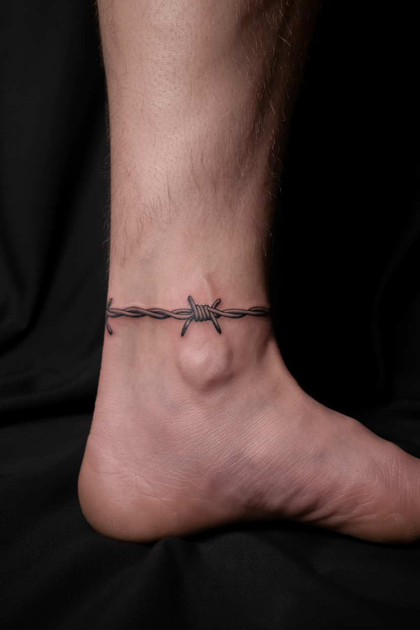 a photograph of a male ankle sharply foc PszLzuSGTVaT3RFOpGYVhg w3aL8wK Tu iVYiLCLkAkA