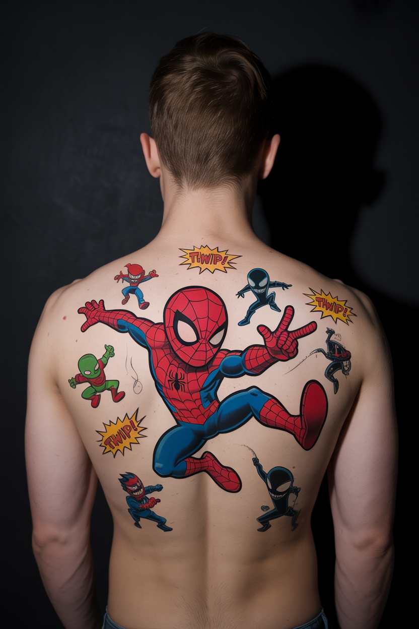 a photograph of a male back showcasing a 3nqEdYydTJi934TAVujuew GZS4qvsjQd